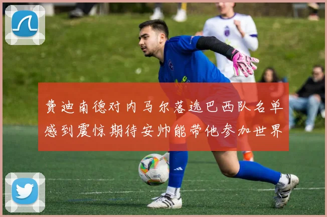 费迪南德对内马尔落选巴西队名单感到震惊期待安帅能带他参加世界杯
